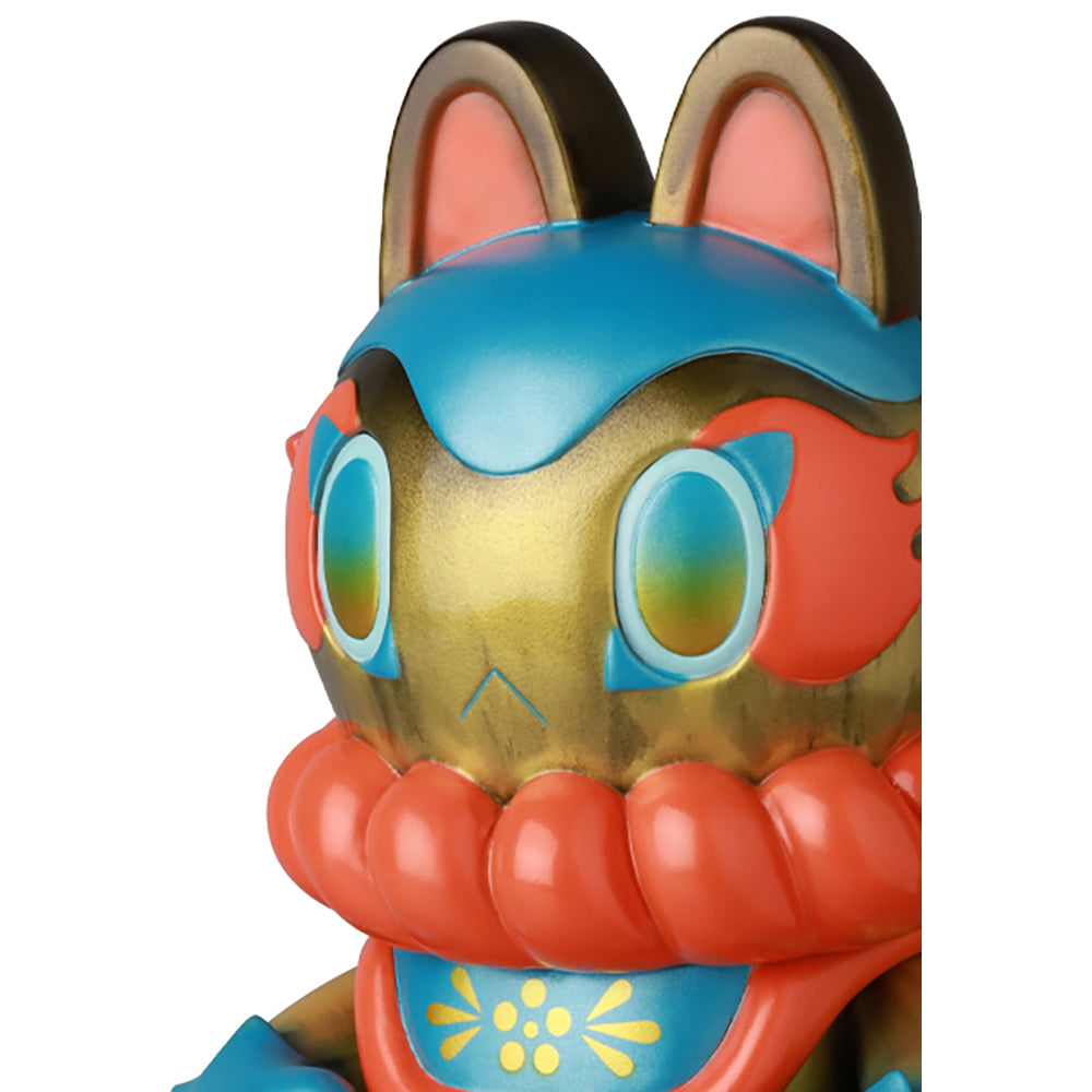 郷土玩具怪獣(R) イヌハリゴン 寿 壽金流し"黒" Ver._2