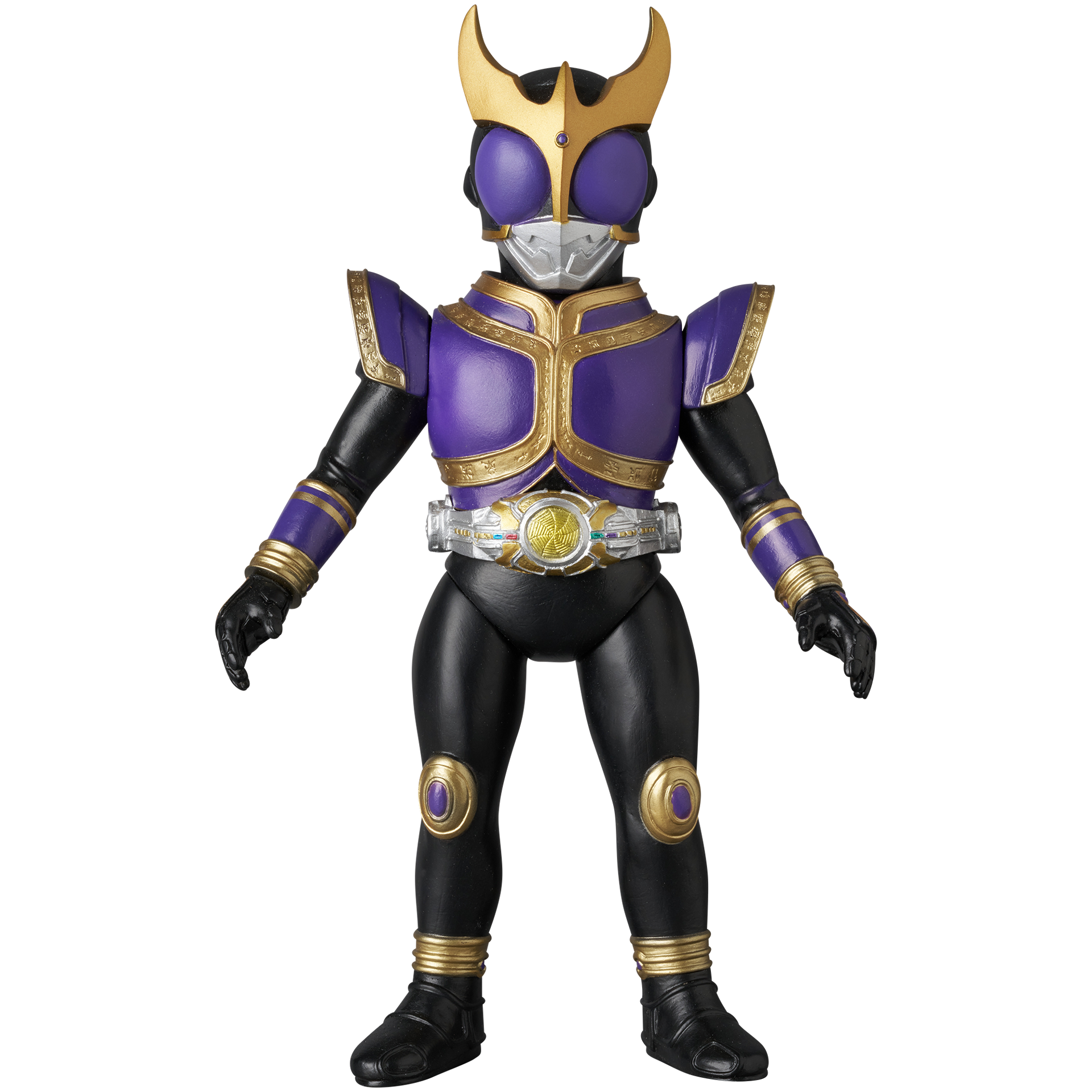 メディコムトイ。仮面ライダークウガ。 東映レトロソフビコレクション 仮面ライダークウガ（金ラメ赤クリアVer