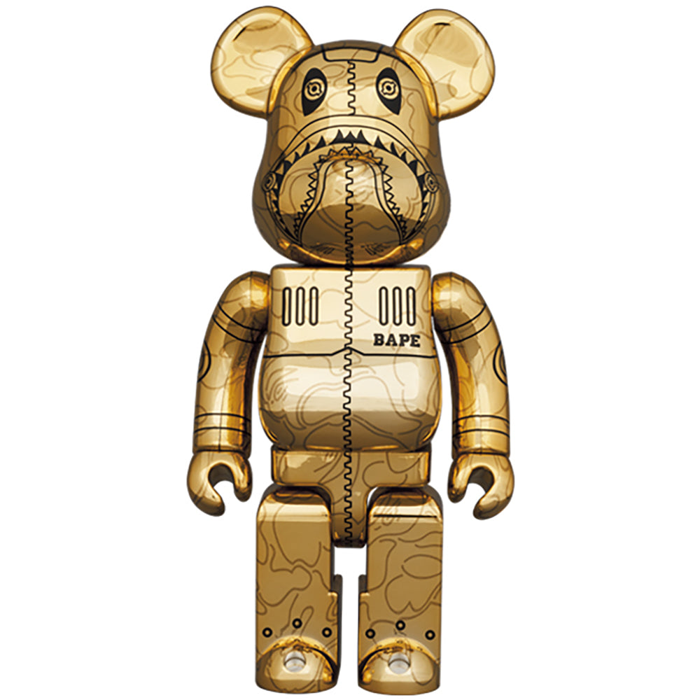 BE@RBRICK SORAYAMA × BAPE(R) CAMO SHARK 100％ & 400％_2