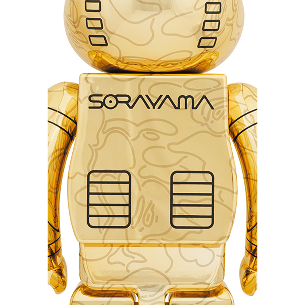 BE@RBRICK SORAYAMA × BABY MILO(R) 1000％ GOLD Ver./SILVER Ver._2