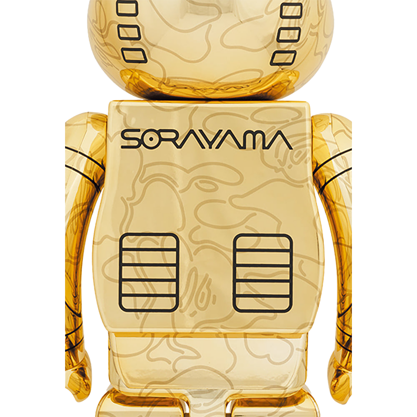 BE@RBRICK SORAYAMA × BABY MILO(R) 1000％ GOLD Ver./SILVER Ver