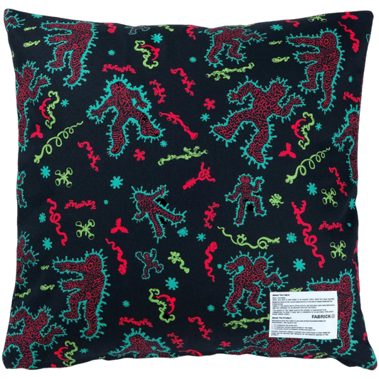 MLE FABRICK × Will Sweeney "SHROOMDANCERS" SQUARE CUSHIONS