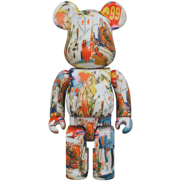 BE@RBRICK Andy Warhol × JEAN-MICHEL BASQUIAT #4 400％ | MEDICOM