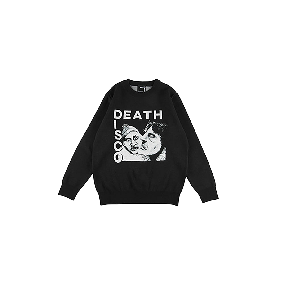 KNIT GANG COUNCIL "PIL" CREW NECK SWEATER "DEATH DISCO"