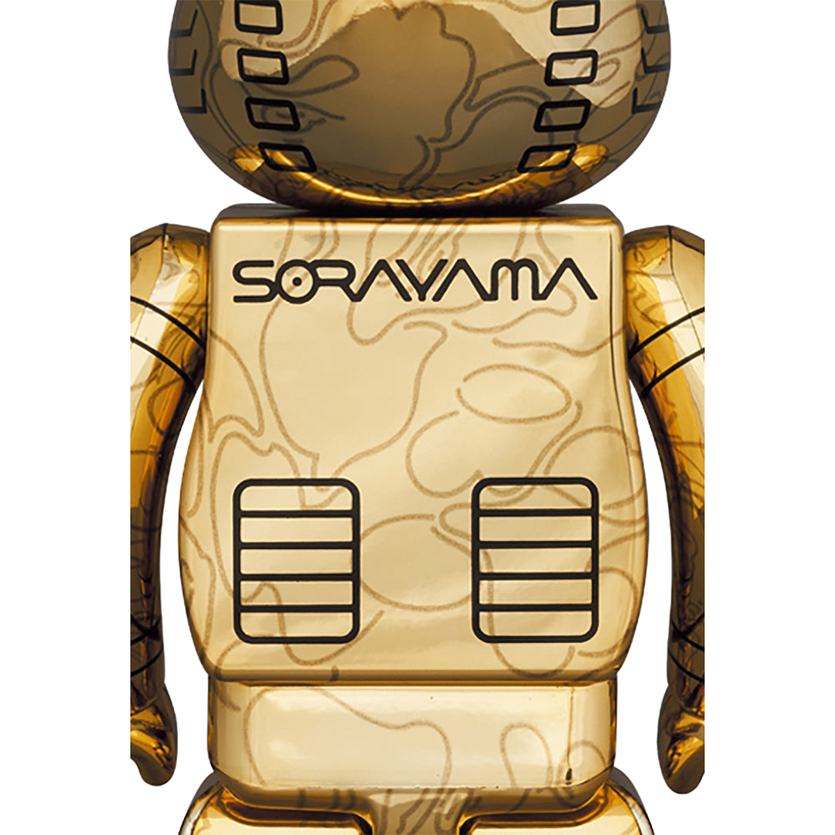 BE@RBRICK SORAYAMA × BAPE(R) CAMO SHARK 100％ & 400％ | MEDICOM