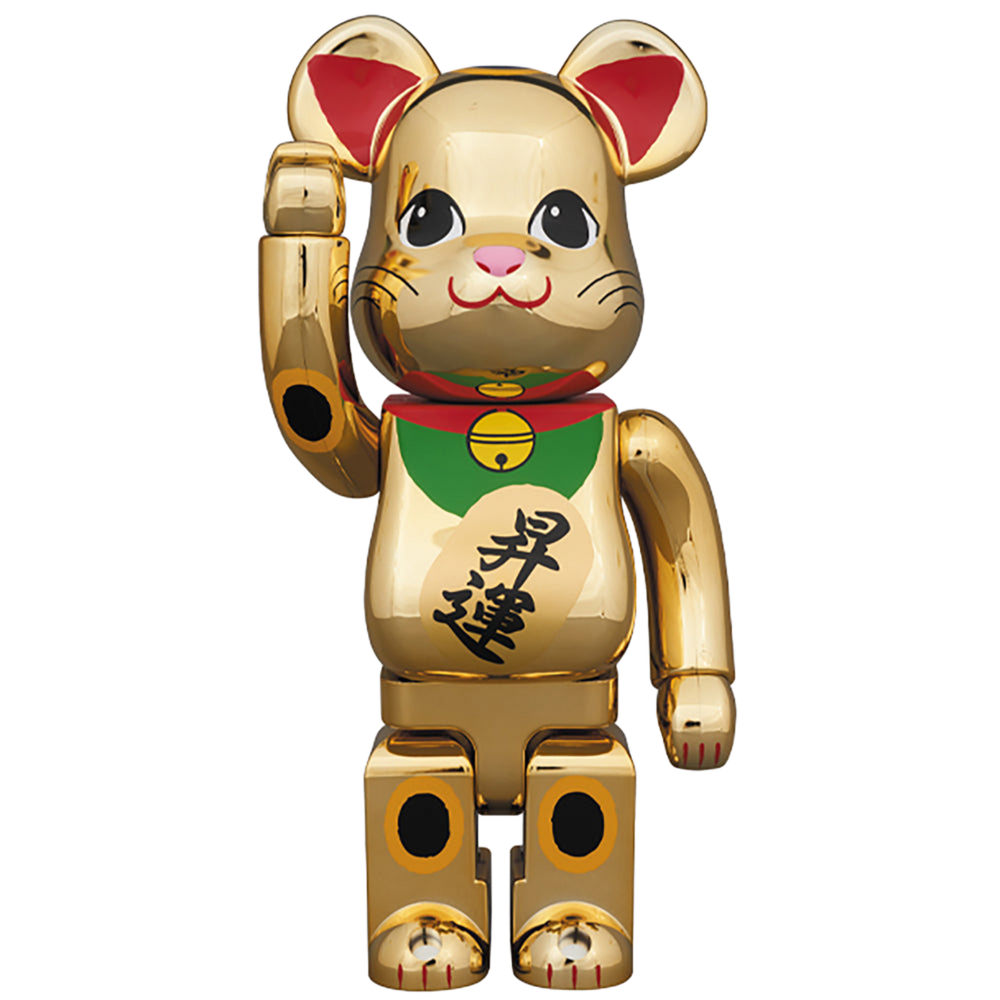 BE@RBRICK 招き猫 金メッキ 昇運 400％
