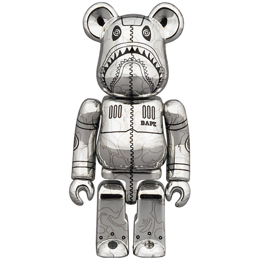 BE@RBRICK SORAYAMA × BAPE(R) CAMO SHARK 100％ & 400％_4