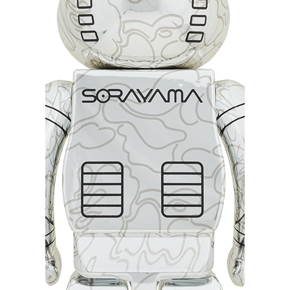 BE@RBRICK SORAYAMA × BABY MILO(R) 1000％ GOLD Ver./SILVER Ver._4