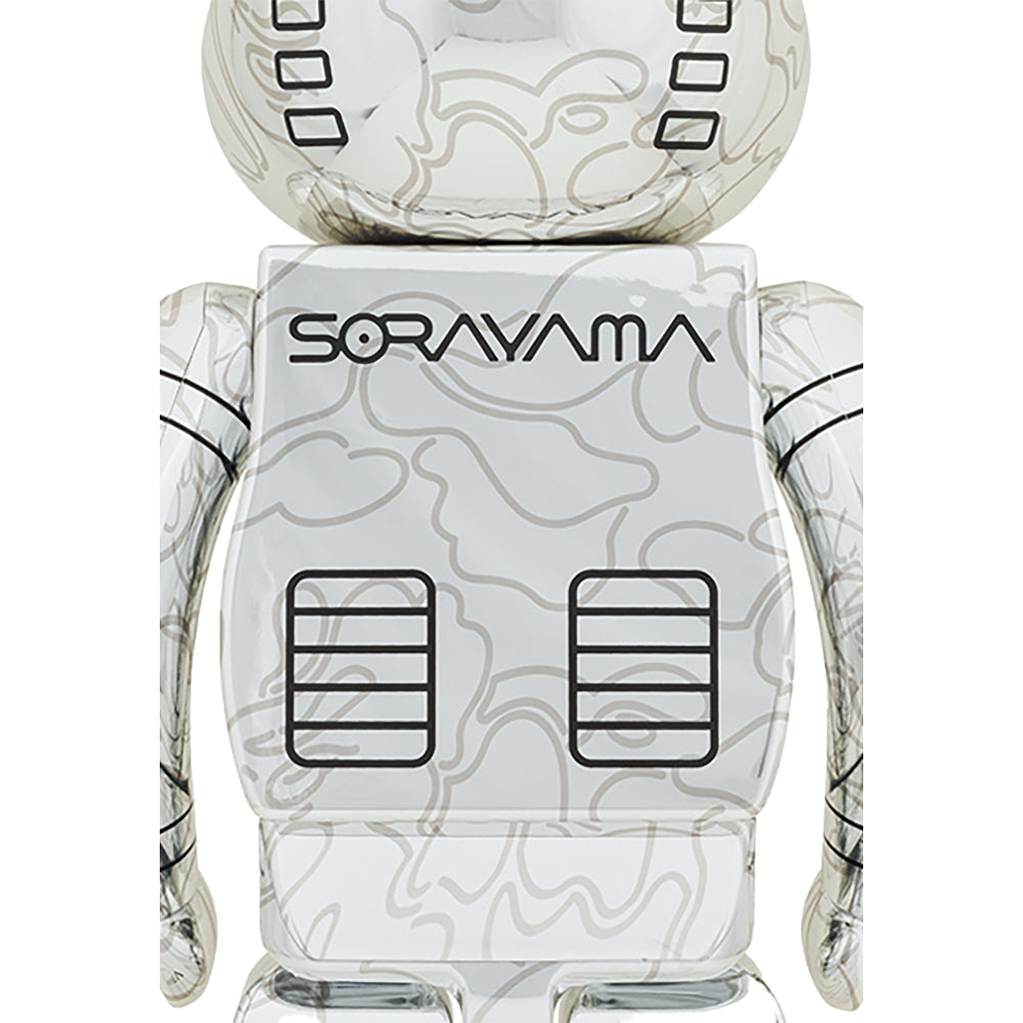 BE@RBRICK SORAYAMA × BABY MILO(R) 1000% GOLD Ver./SILVER Ver BE@RBRICK SORAYAMA × BABY MILO(R) 1000% GOLD Ver./SILVER Ver