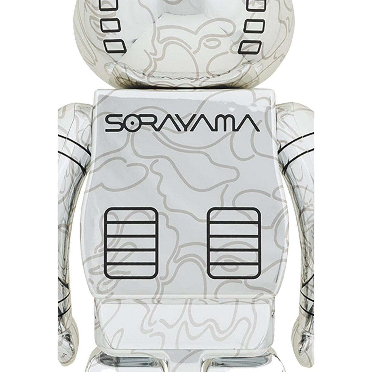 BE@RBRICK SORAYAMA × BABY MILO(R) 1000% GOLD Ver./SILVER Ver BE@RBRICK SORAYAMA × BABY MILO(R) 1000% GOLD Ver./SILVER Ver