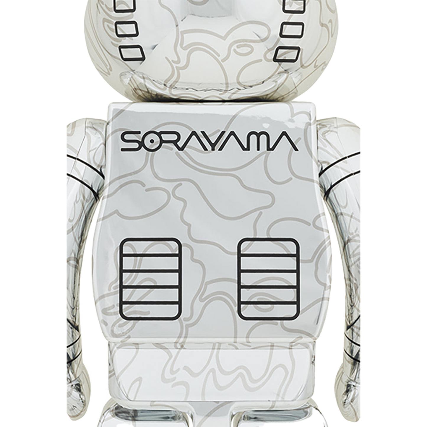 BE@RBRICK SORAYAMA × BABY MILO(R) 1000％ GOLD Ver./SILVER Ver.