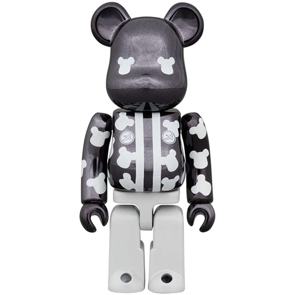 BE@RBRICK メ組 はっぴ 黒メッキ 100％_0