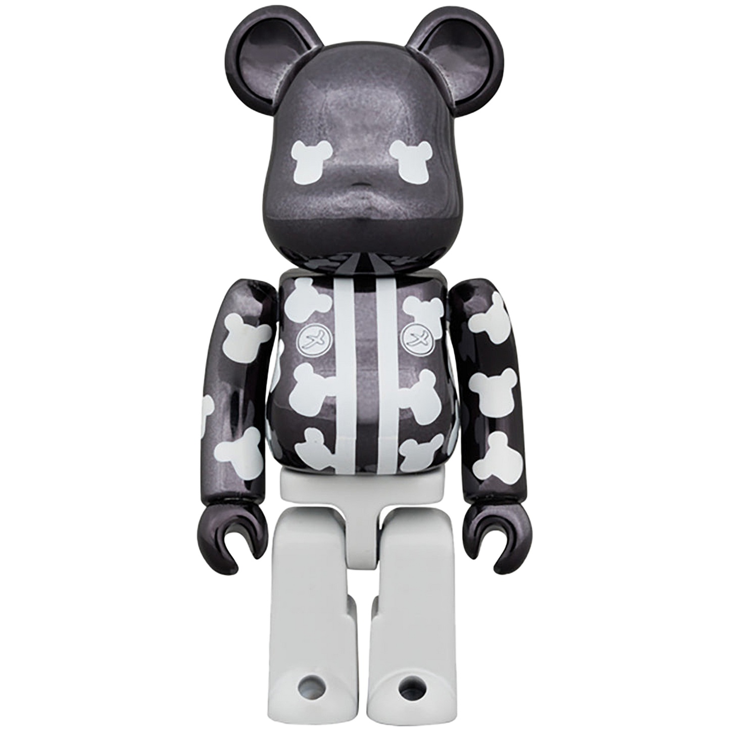 BE@RBRICK メ組 はっぴ 黒メッキ 100％