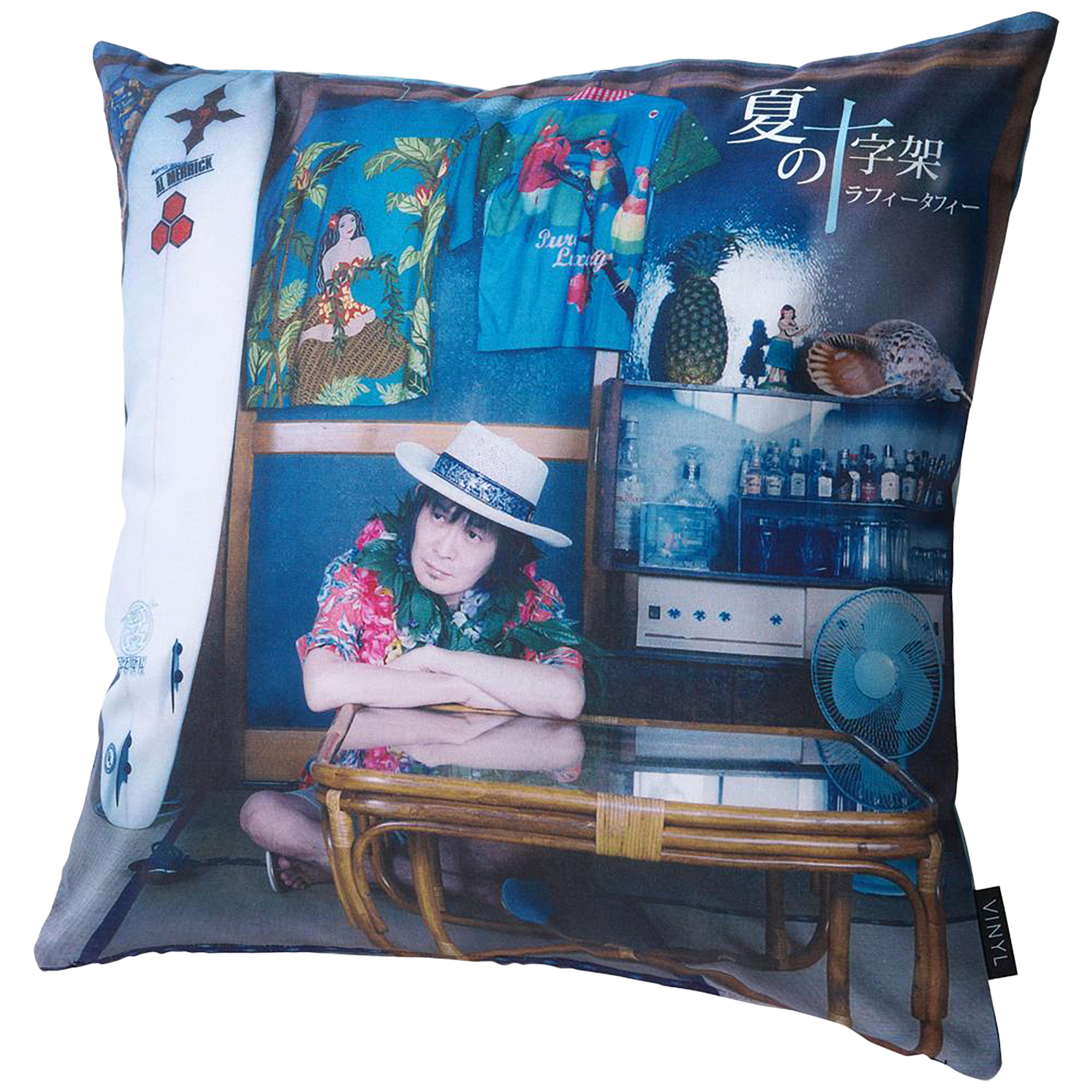 VINYL "Kiyoshiro Imawano Summer Cross" CUSHION 
