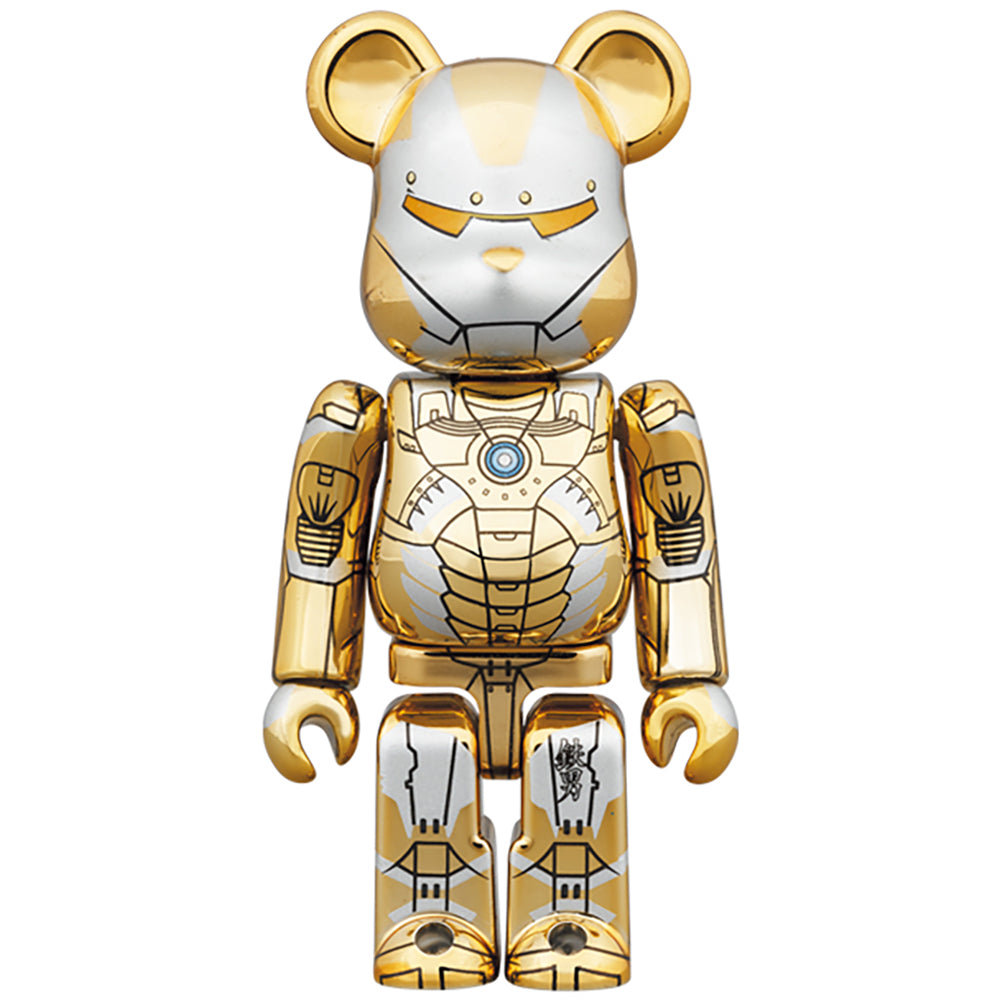 BE@RBRICK SORAYAMA IRONMAN REVERSE 100％ & 400％_1