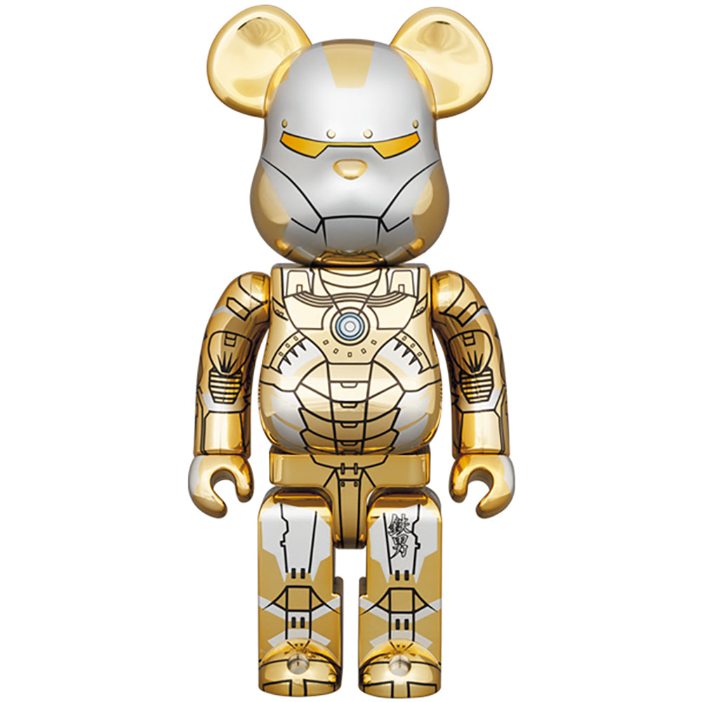 BE@RBRICK SORAYAMA IRONMAN REVERSE 100％ & 400％_2