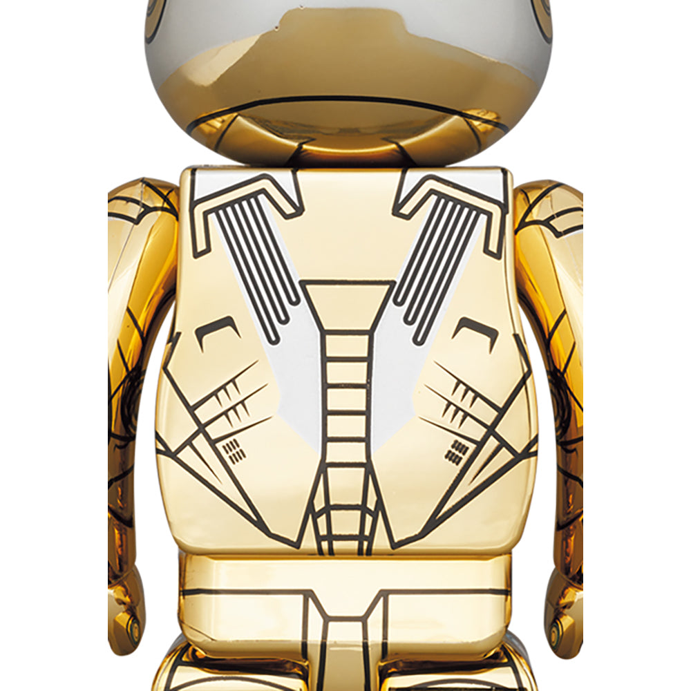 BE@RBRICK SORAYAMA IRONMAN REVERSE 100％ & 400％_3