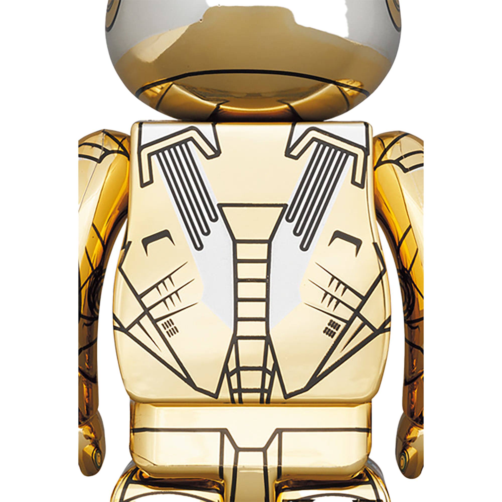 BE@RBRICK SORAYAMA IRONMAN REVERSE 100％ & 400％