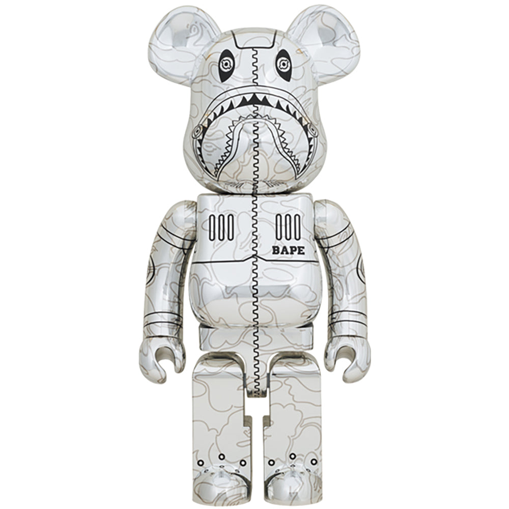 BE@RBRICK SORAYAMA × BAPE(R) CAMO SHARK 1000％_3
