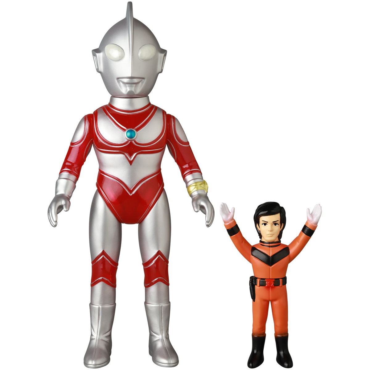 MAT(MONSTER ART TOY)シリーズ ウルトラマンジャック+ミニ・郷秀樹隊員