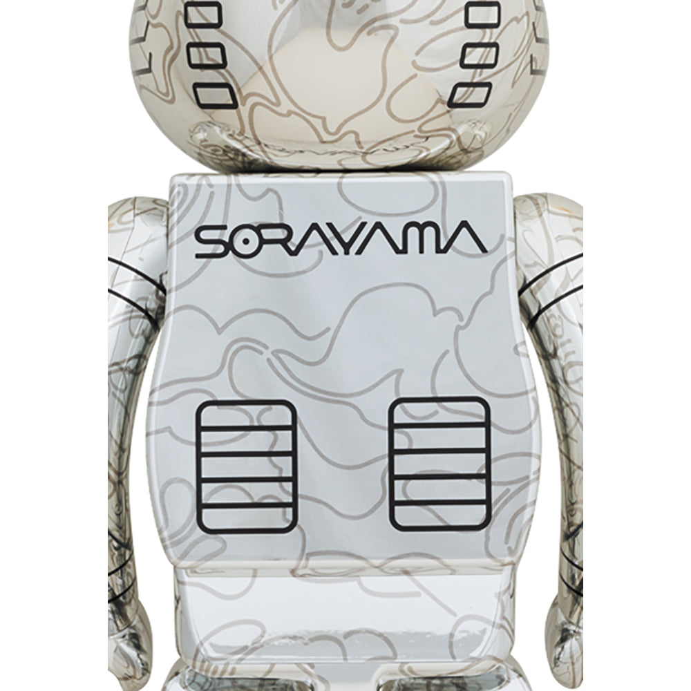 BE@RBRICK SORAYAMA × BAPE(R) CAMO SHARK 1000％_4