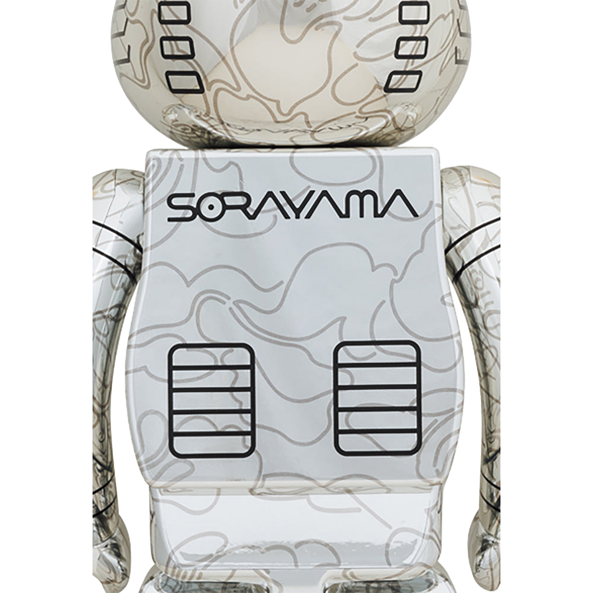 BE@RBRICK SORAYAMA × BAPE(R) CAMO SHARK 1000％ | MEDICOM TOY