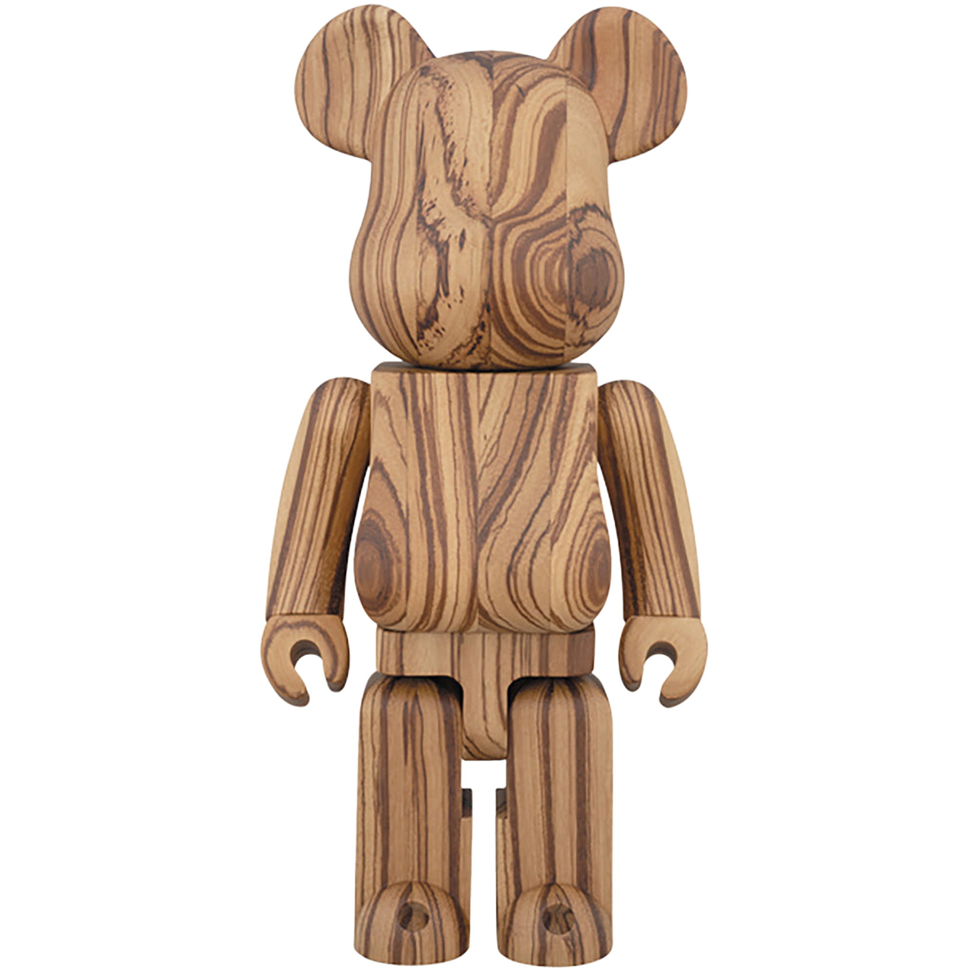 BE@RBRICK カリモク ZEBRAWOOD 400％