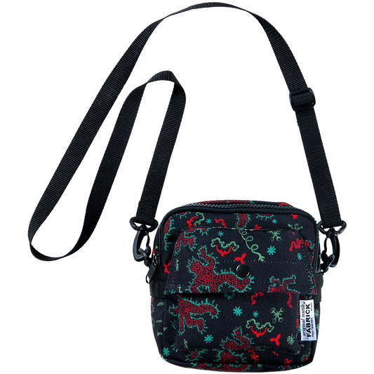 MLE FABRICK × Will Sweeney "SHROOMDANCERS" SQUARE SHOULDER POUCH