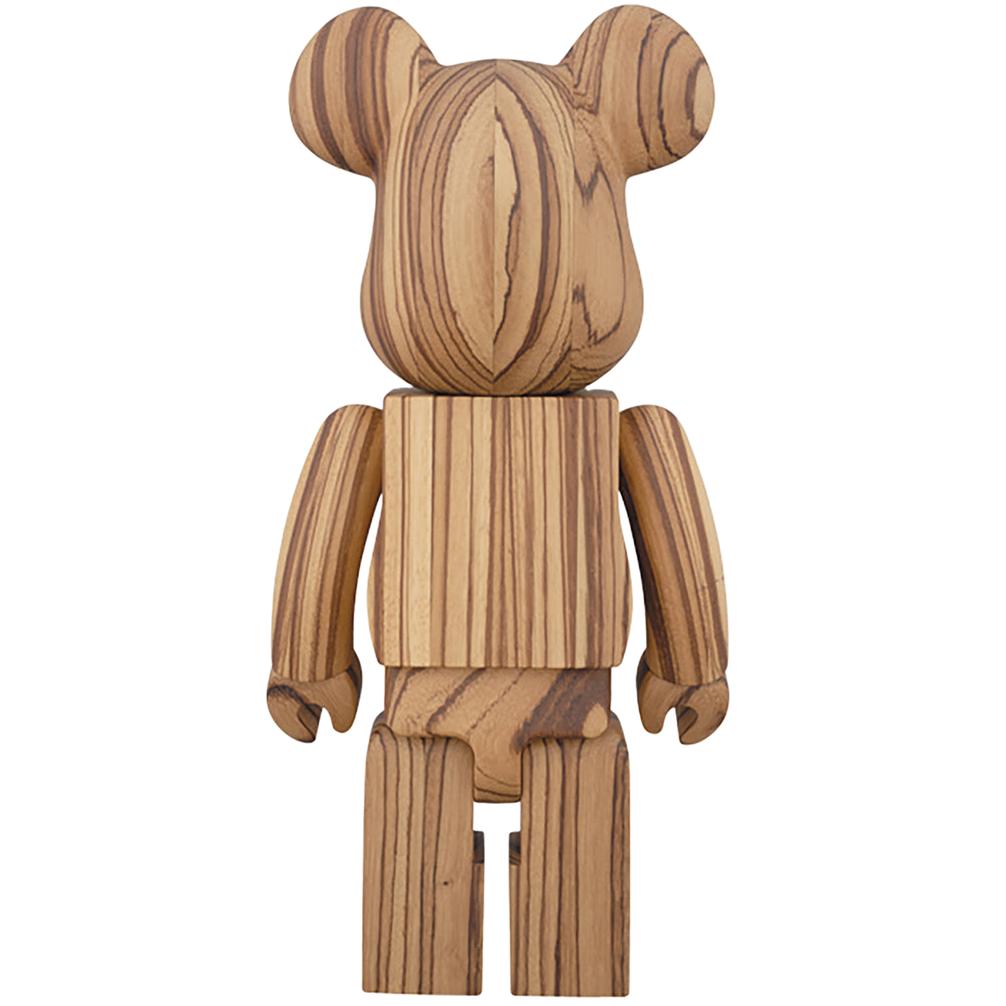 BE@RBRICK カリモク ZEBRAWOOD 400％