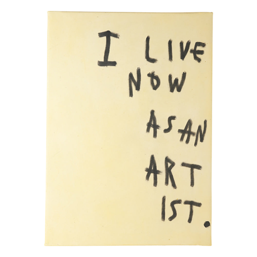 リーバイ・パタ ペインティング「I LIVE NOW」_0