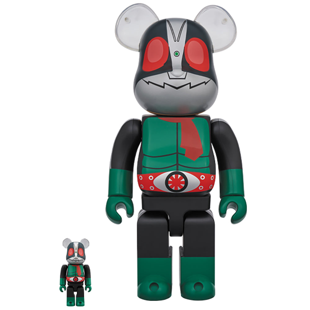 BE@RBRICK 仮面ライダー旧2号 100％ & 400％_0