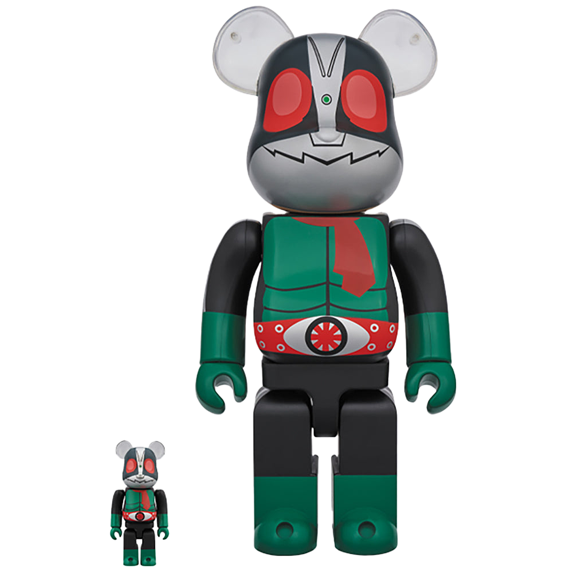 BE@RBRICK 仮面ライダー旧2号 100％ & 400％