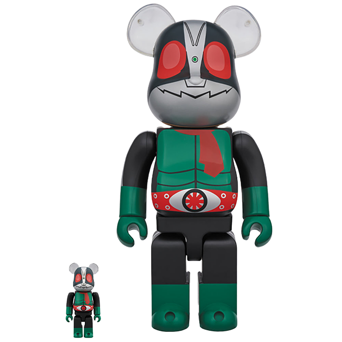 BE@RBRICK 仮面ライダー旧2号 100％ & 400％
