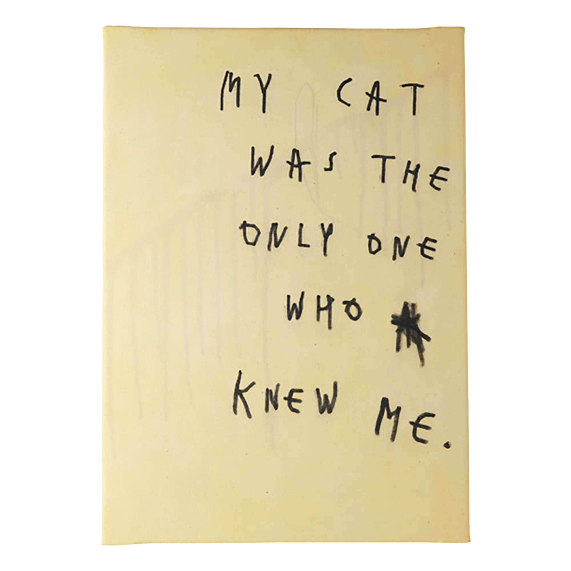 リーバイ・パタ ペインティング「MY CAT」