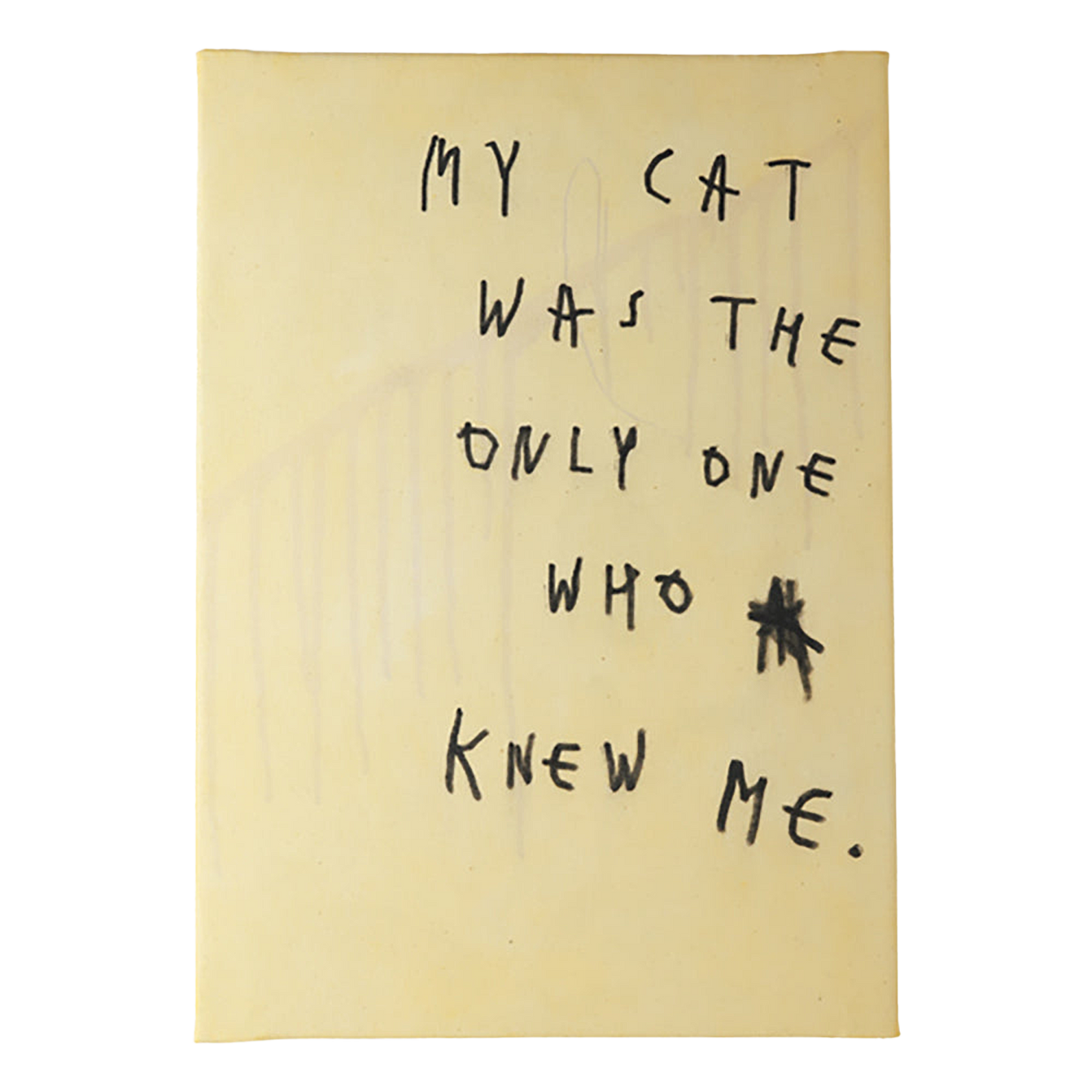 リーバイ・パタ ペインティング「MY CAT」