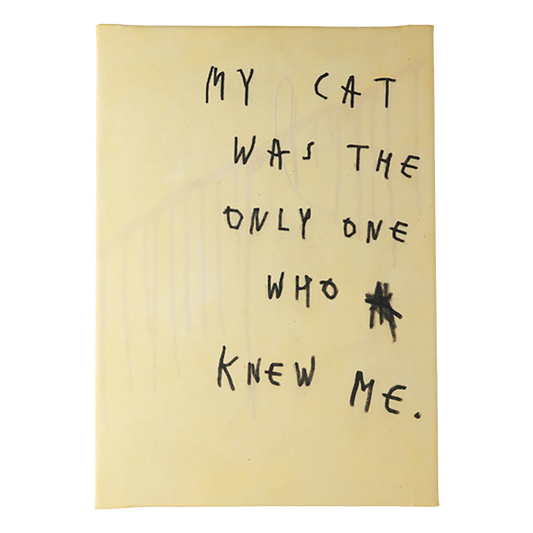 リーバイ・パタ ペインティング「MY CAT」