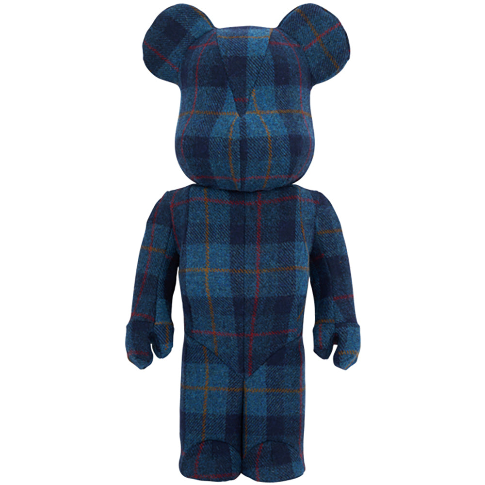 BE@RBRICK HARRIS TWEED HEBRIDES BLUE 1000％_0
