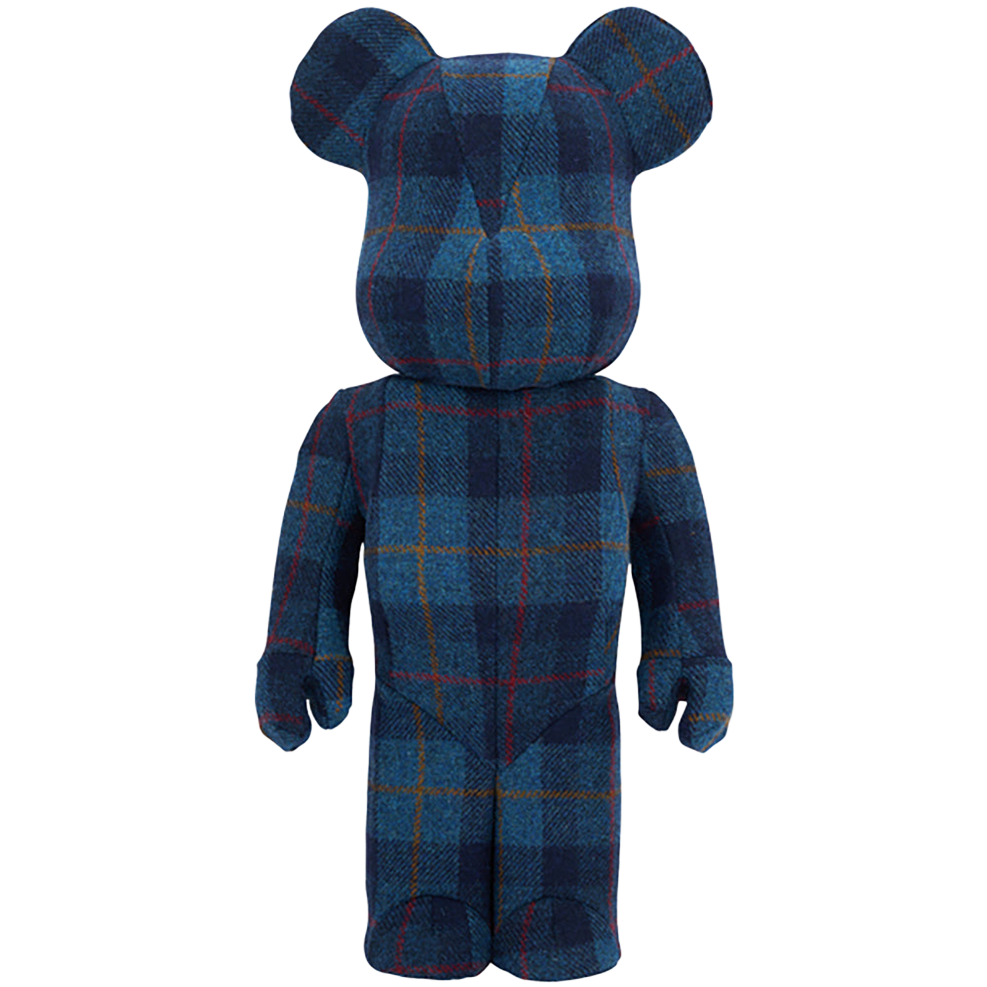 BE@RBRICK HARRIS TWEED HEBRIDES BLUE 1000％