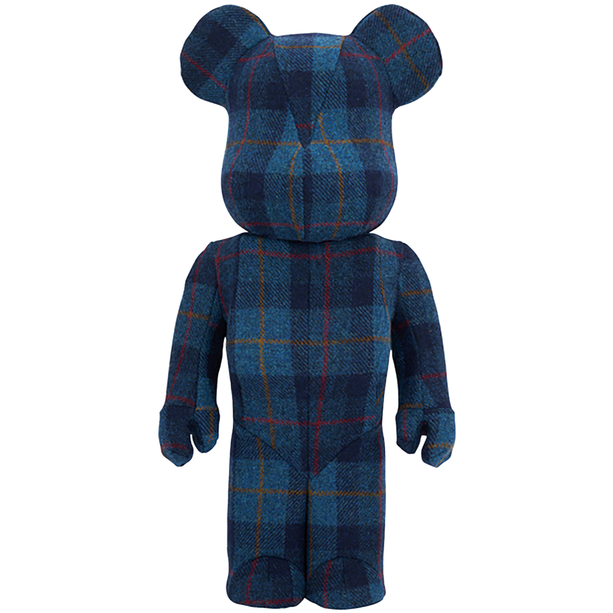BE@RBRICK HARRIS TWEED HEBRIDES BLUE 1000％