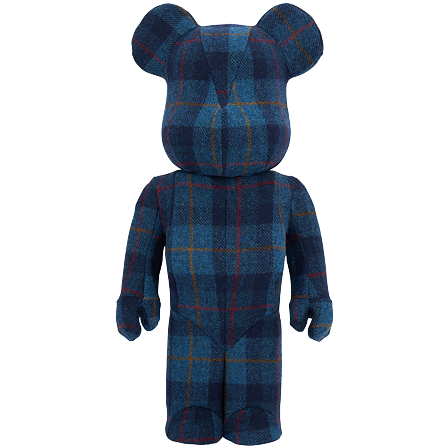 BE@RBRICK HARRIS TWEED HEBRIDES BLUE 1000％