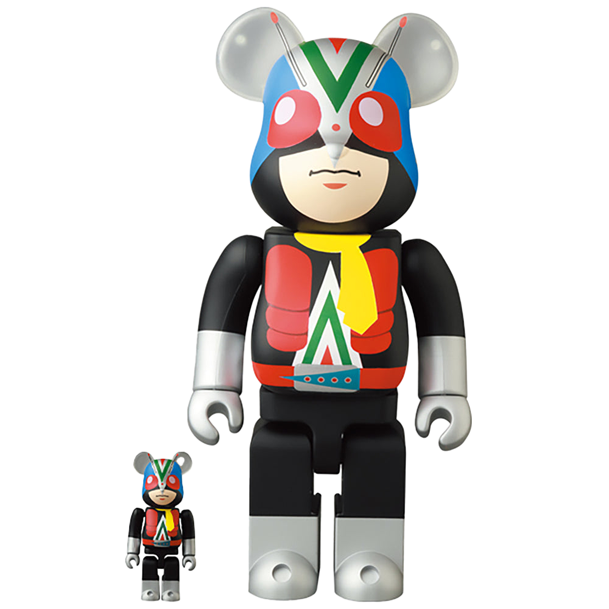 BE@RBRICK ライダーマン 100％ & 400％