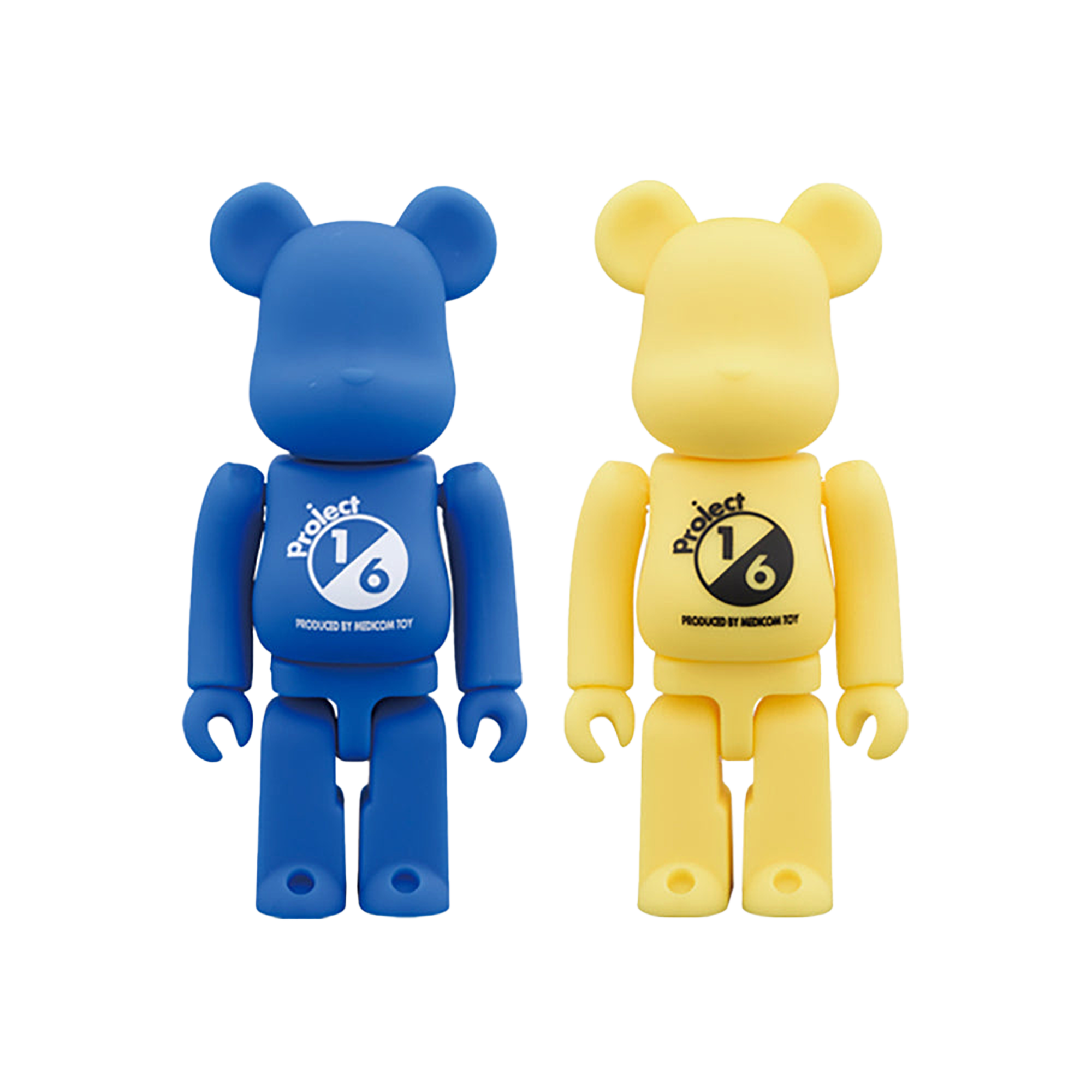 BE@RBRICK RUBBER COATING（BLUE／YELLOW）