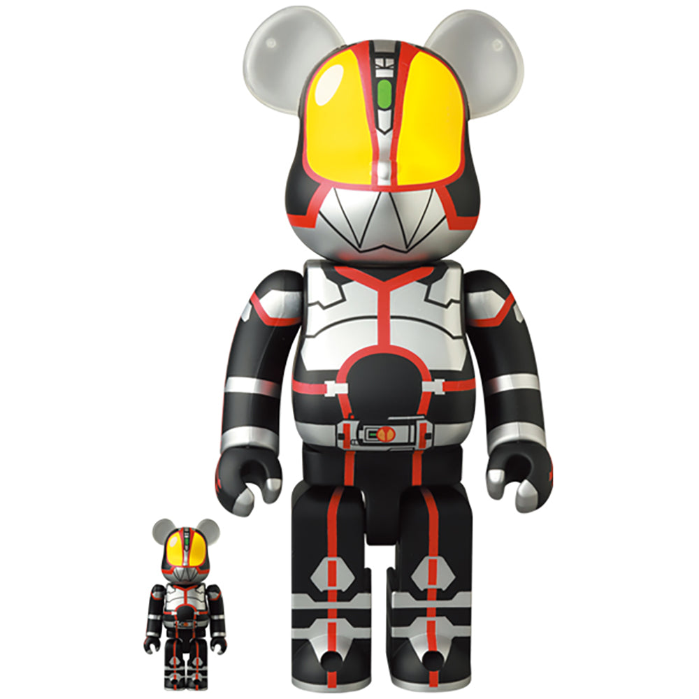 BE@RBRICK 仮面ライダーファイズ 100％ & 400％_0