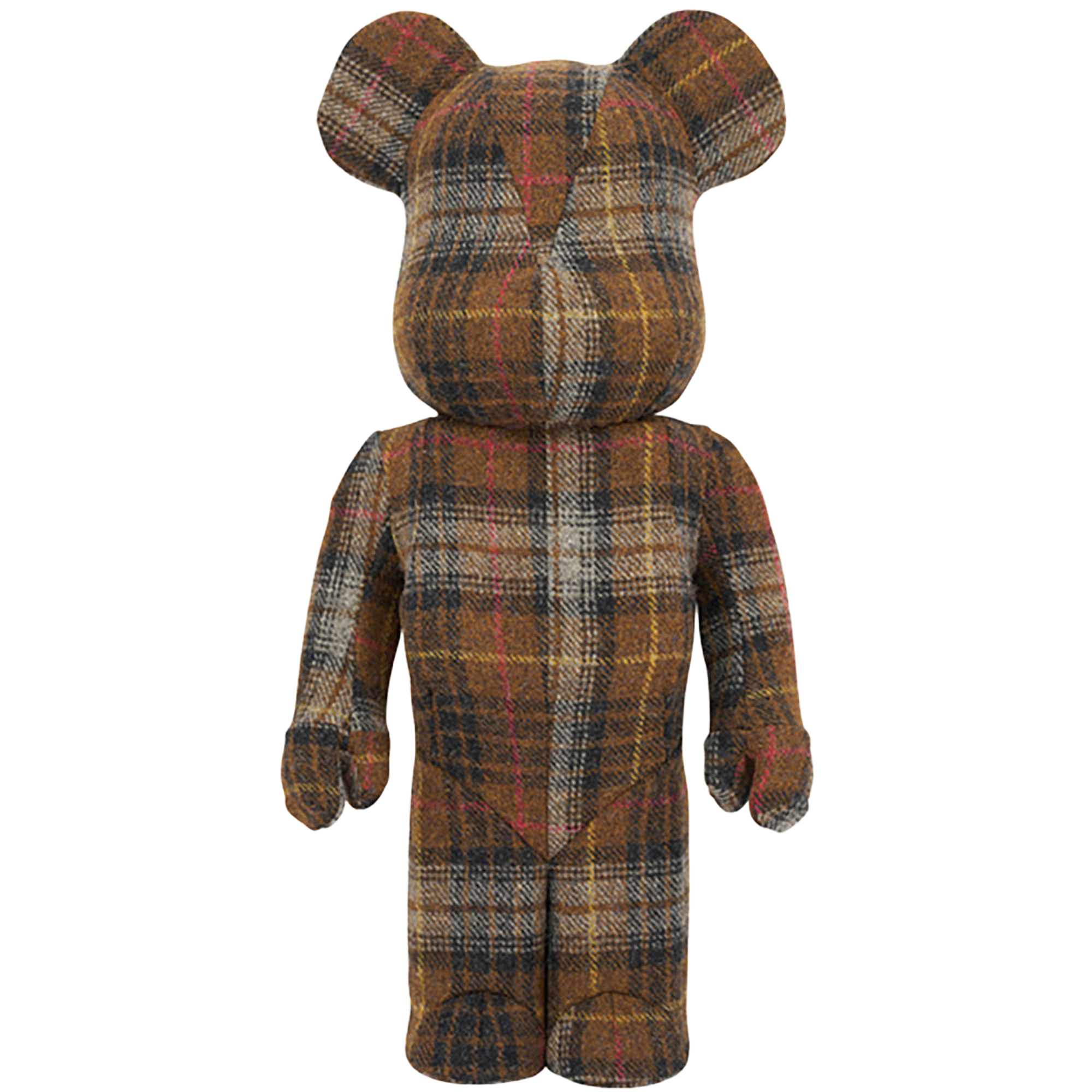 BE@RBRICK HARRIS TWEED HEBRIDES BROWN 1000％