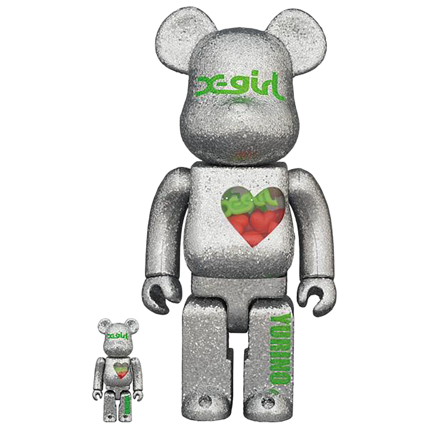 BE@RBRICK X-girl × YURINO(E-girls)100％ & 400％