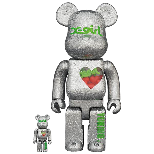 BE@RBRICK X-girl × YURINO(E-girls)100% & 400%