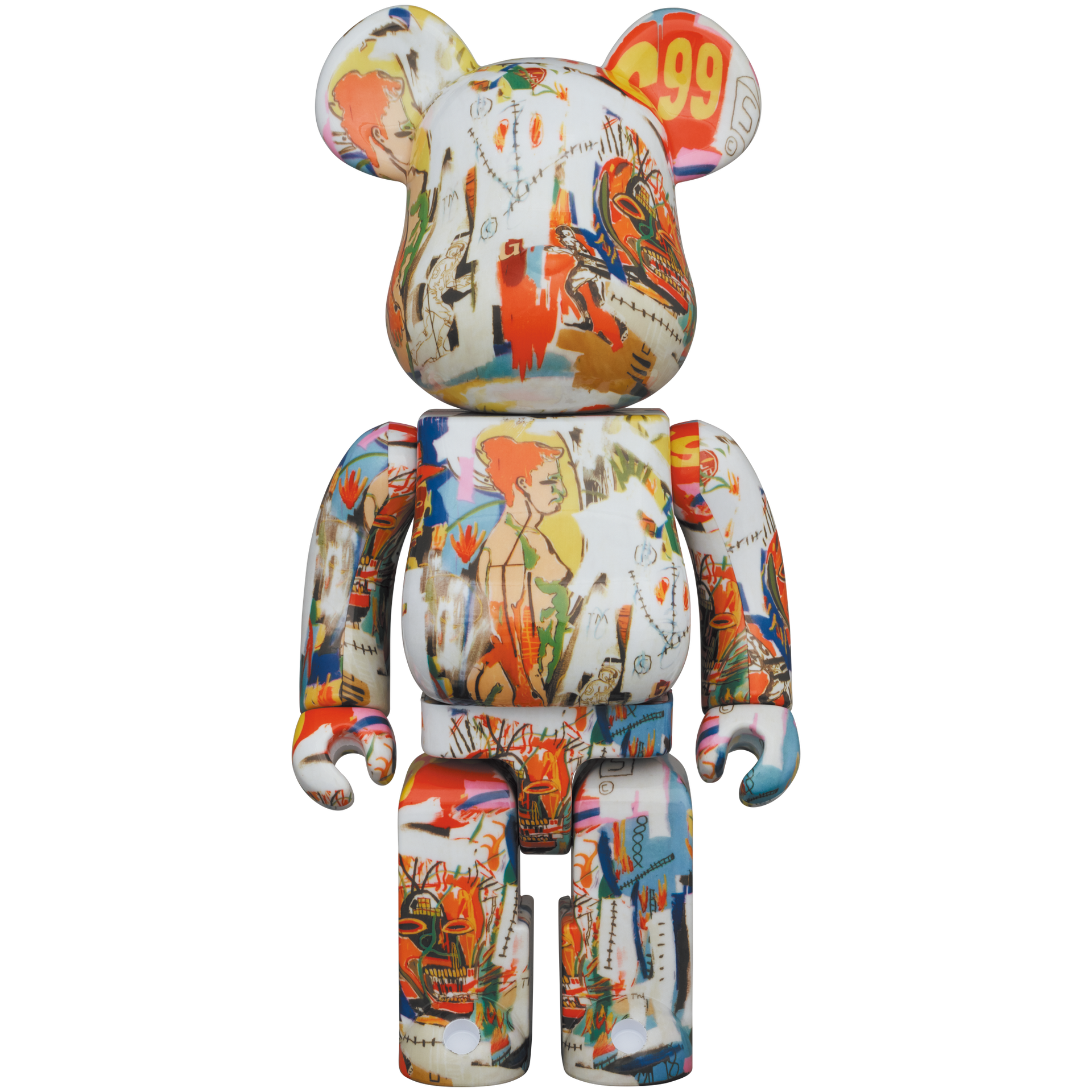 新品 BE@RBRICK 1000% ウォーホル x バスキア＃4 BE@RBRICK Andy Warhol × JEAN-MICHEL BASQUIAT #4 1000％ | MEDICOM