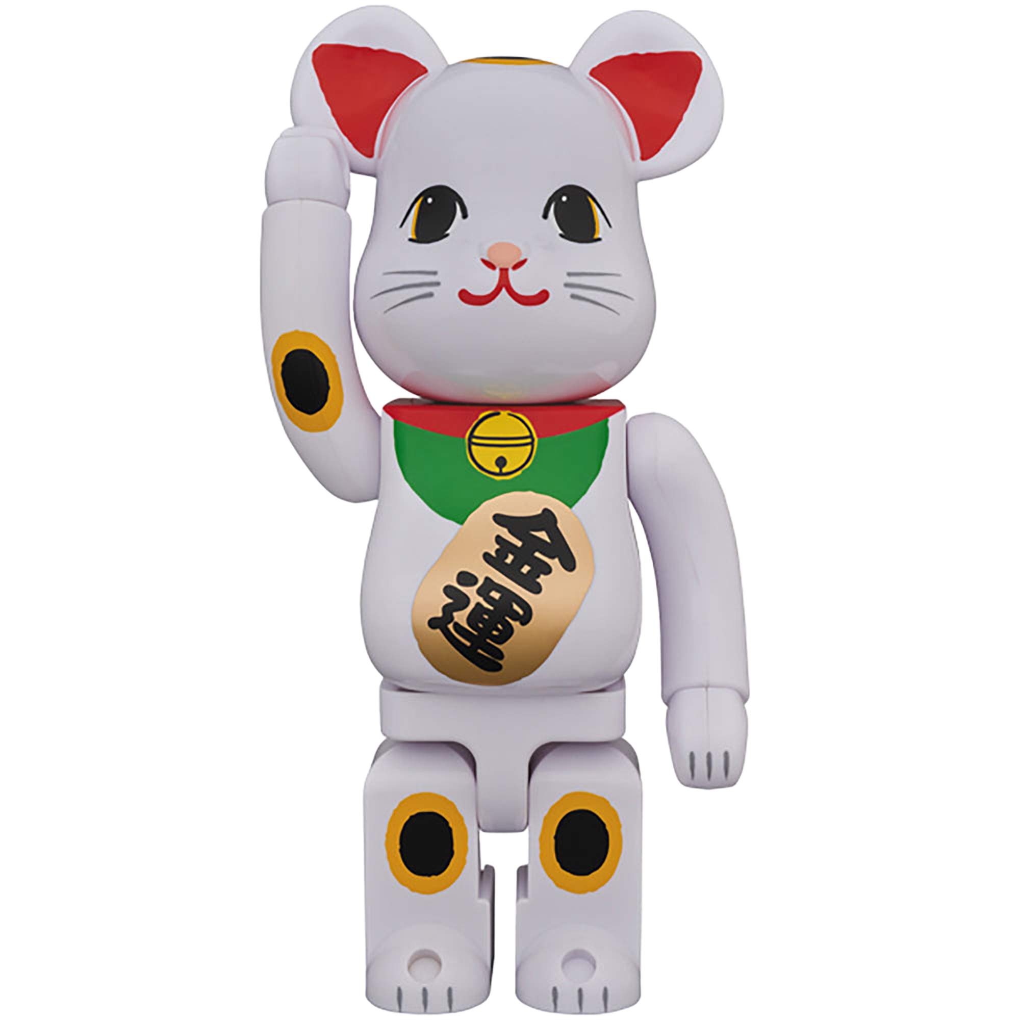 BE@RBRICK 招き猫 白 金運 400％