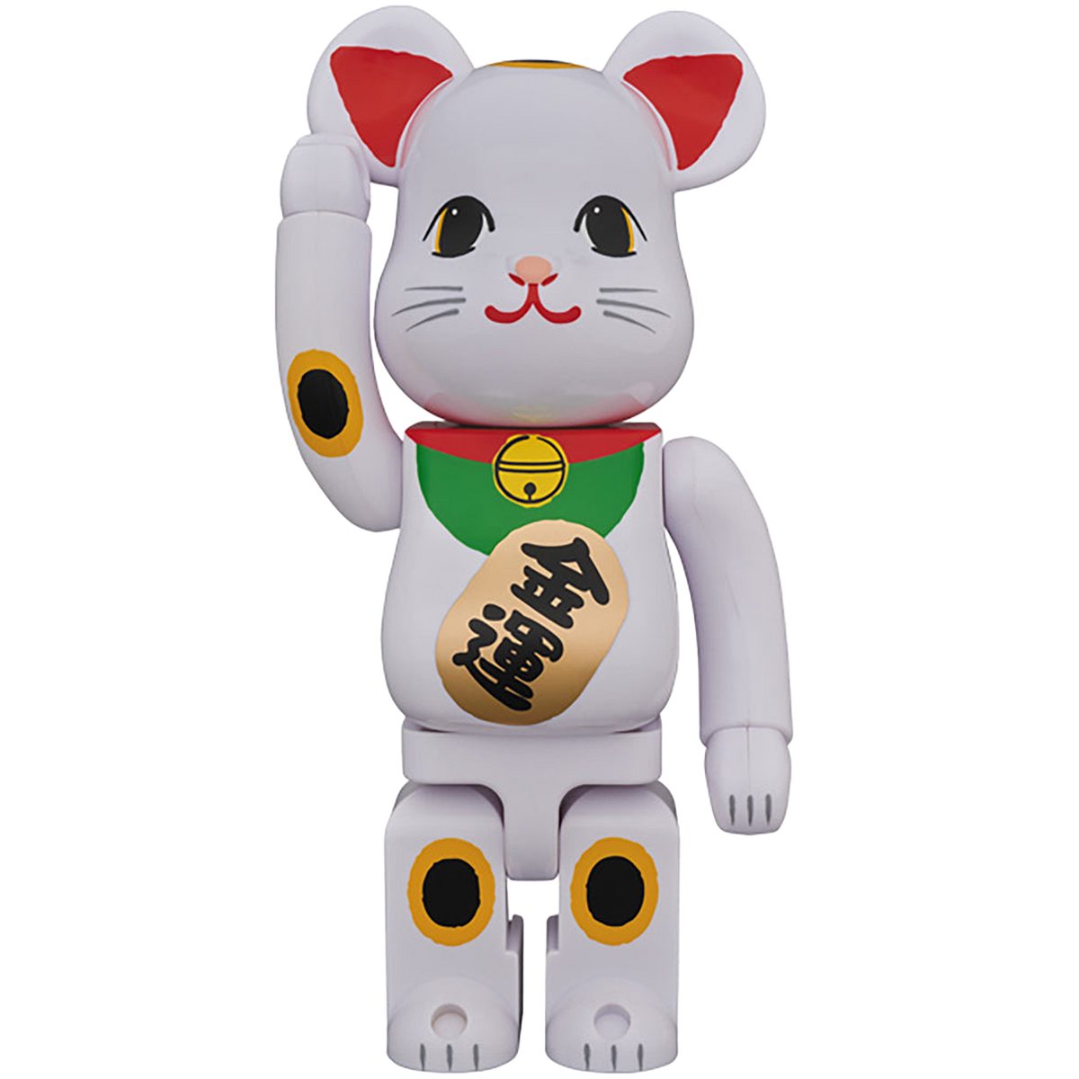 BE@RBRICK 招き猫 白 金運 400％
