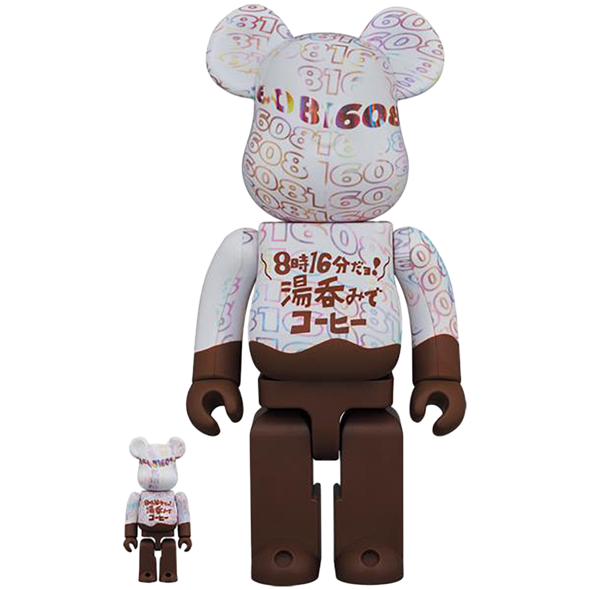 BE@RBRICK “It’s 8:16! Yunomi de Coffee” 100% & 400% 